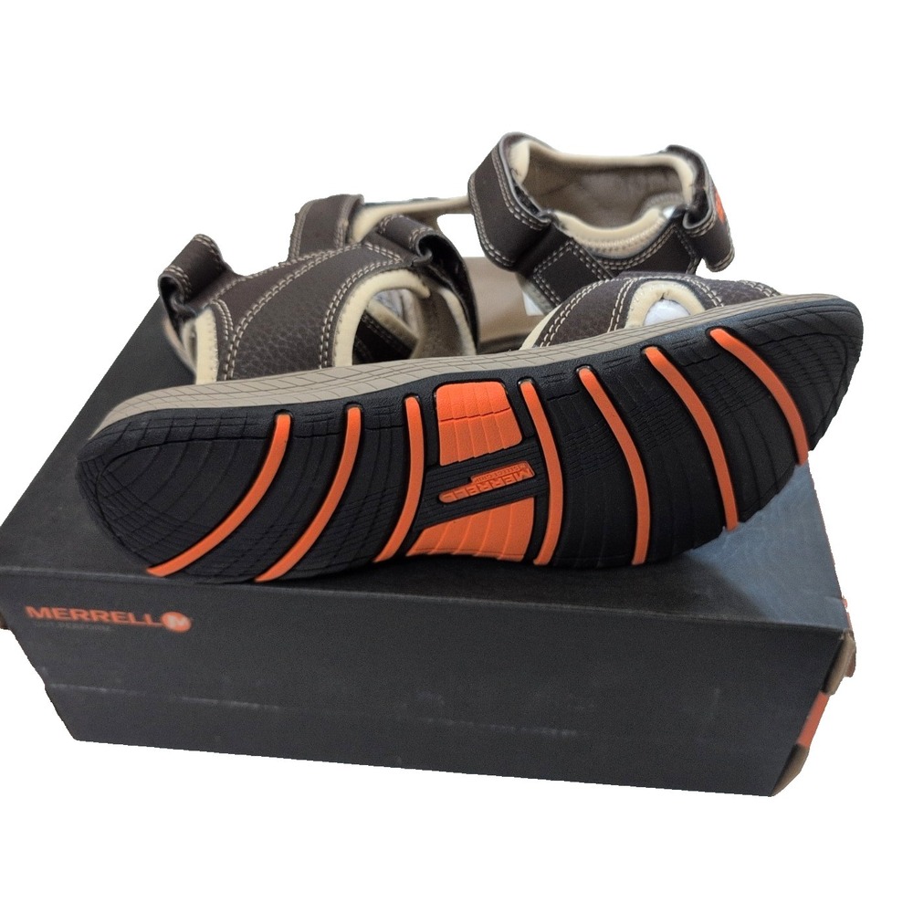 Merrell Panther Kids MC55667 Sandals Boy's Brown - Size 7 - New - Picture 3 of 4